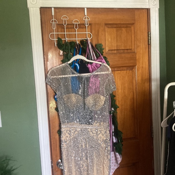 Full Rhinestone Formal Dress - Picture 4 of 9